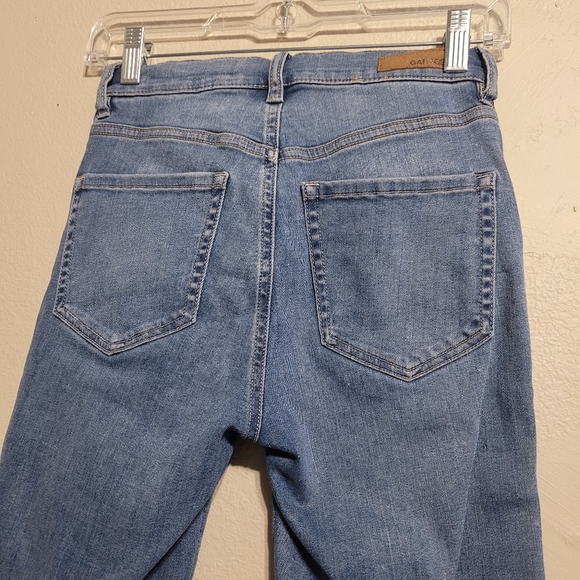Garage Medium Wash High Rise Jeans-Red Stripe - Picture 8 of 16